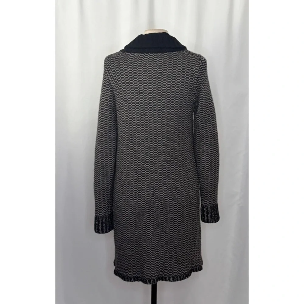 MARGARET O'LEARY Angora‎ Cashmere Wool Long cardigan Sweater Jacket Medium